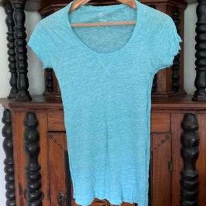 Linen and silk shirt